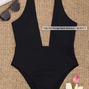 Black one piece